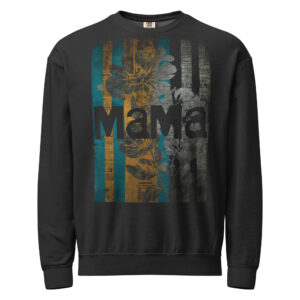 Unisex garment-dyed fleece crewneck sweatshirt